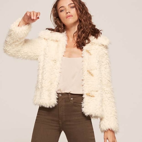 Reformation Jackets & Blazers - NWT Reformation Teddy Coat